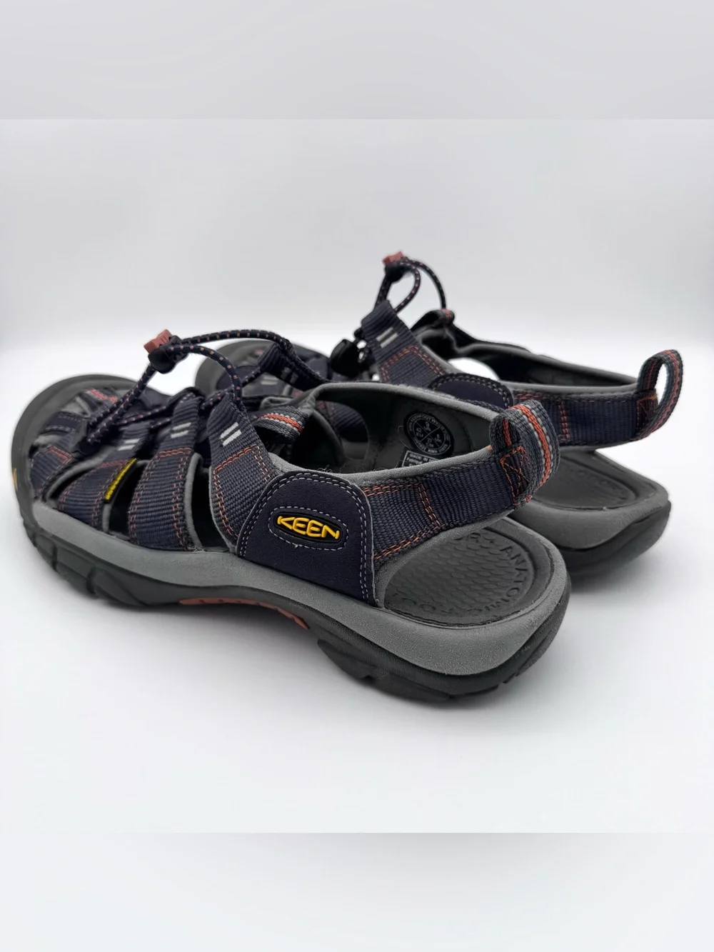 KEEN Newport H2 India Ink Rust Waterproof Hiking Sandals Men's Size 9